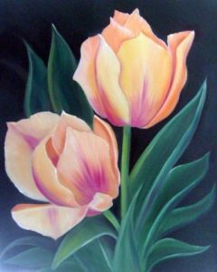 Voir le détail de cette oeuvre: tulipes
